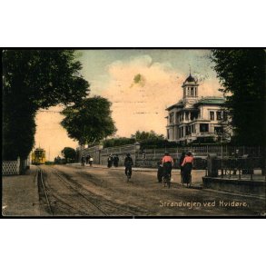 Strandvejen ved Hvid&oslash;re - Stender. 3199