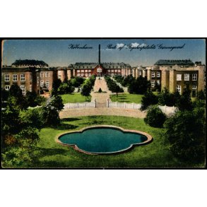 Kbenhavn - Parti af Rigshospitalets Grnnegaard - Geerts Forlag 352