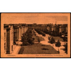 Kbenhavn - Parti af Rigshospitalets Grnnegaard - Geerts Forlag 473