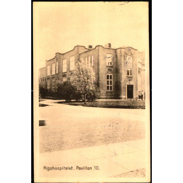 Rigshospitalet - Pavillon 10. - Stender 38572