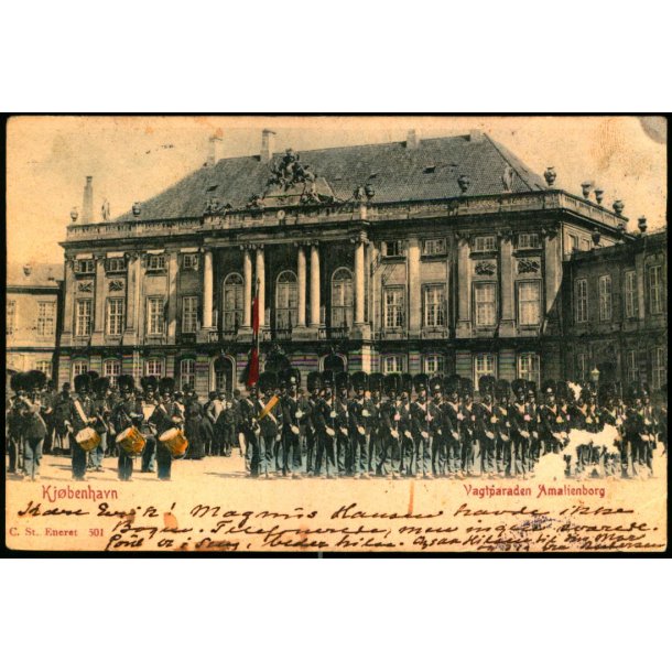 Kbenhavn - Vagtparaden Amalienborg - C. St. 501