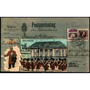Postanvisning - K�benhavn - Amalienborg - Alex Vincent 4051