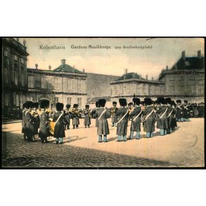 Kbenhavn - Gardens Musikkorps (paa Amalienborgplads) Glimmer) - C.R. 155