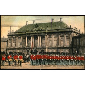 Kbenhavn - Vagtparaden paa Amalienborg - C.F. 75