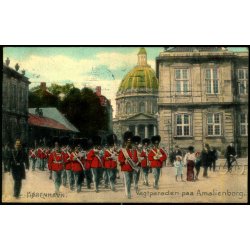 K&oslash;benhavn - Vagtparaden paa Amalienborg - Stender 36017