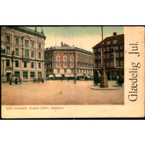 Hotel Cosmopolite - Kongens Nytorv - K�benhavn - Gl�delig Jul - Oscar B. Kulla 9867