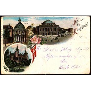 Hilsen fra K�benhavn - Louis Glaser u/n -