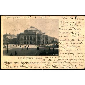 Hilsen fra K&oslash;benhavn - Det Kongelige Theater - E.O. & Co u/n