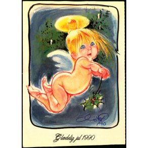 Christel - Glædelig Jul 1990 - Ugemargasinet Søndag u/n