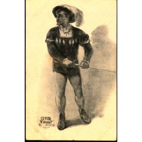 Gerda P. Sarp - Faust - marts 1915 - u/n