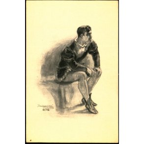 Gerda P. Sarp - Trobadouren marts 1915 - u/n