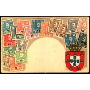 Frimærkepostkort - Portugal - Ottmar Zicher 222744