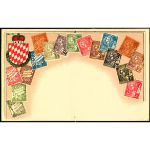 Frimærkepostkort - Monaco - Ottmar Zieher 222744 - No 62