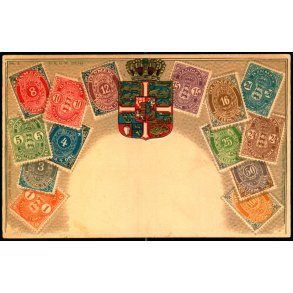 Frimærkepostkort - Danmark - Ottmar Zieher 222744 - No 2