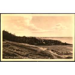 Udsigt fra Fyrbakkerne mod Gilleleje - Einer Jespersens Bogh. 43292