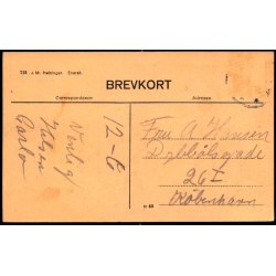 Strandbred ved Gilleleje - J.M. 712