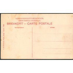 Parti fra M&oslash;ens Klint - Det gamle Slot i Liselunds Have - C.M. Nielsen 6646