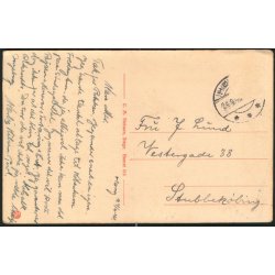 Parti fra M&oslash;en - Hytten i Liselund Have - C.M. Nielsen 315