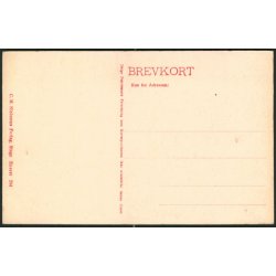 M&oslash;ens Klint - Udsigt til Slotsgavlen - C.M. Nielsen 284