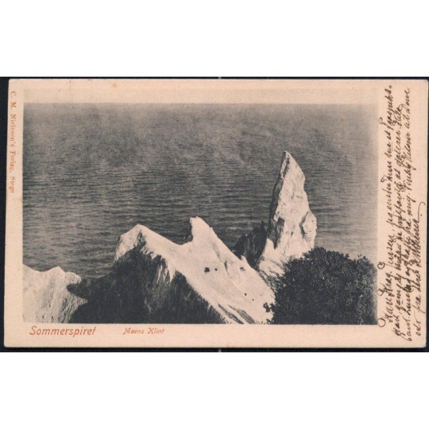 M&oslash;ens Klint - Sommerspiret - C.M. Nielsen u/n