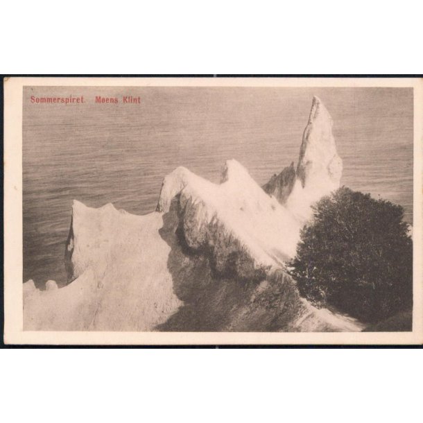 M&oslash;ens Klint - Sommerspiret - Carl Petersen 218