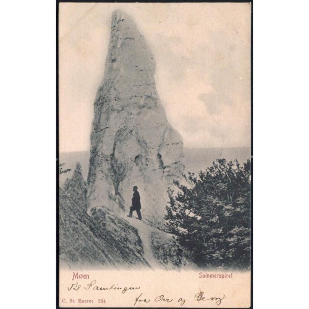 M&oslash;ens Klint - Sommerspiret - C.St. 554
