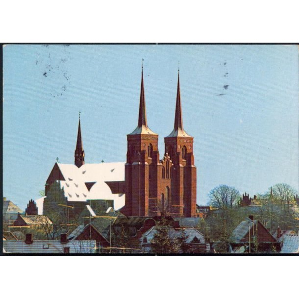 Roskilde Domkirke set fra nordvest - Tevad Film u/n