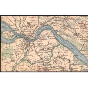 Kort over Aalborg og Omegn - Gads u/n