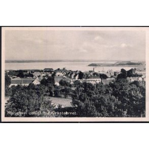 Mariager - Udsigt fra Kirketaarnet - Mariager Bogh. 76923