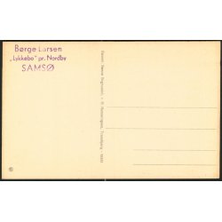 Sams&oslash; - M&oslash;gelskaar - Sams&oslash; Bogh. 95533