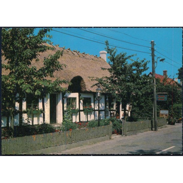 Gammelt hus i Brundby - Sams&oslash; - Sams&oslash; Bogh. 43 723/2