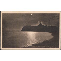 Sams&oslash; - Aften ved Vestborg Fyr - C. M. Thune 34106