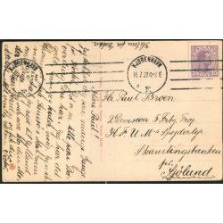 Sams&oslash; - Aften ved Vestborg Fyr - C. M. Thune 34106