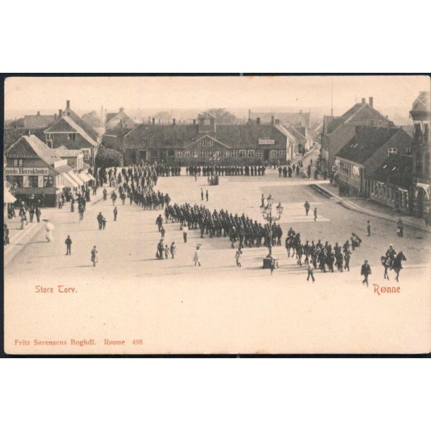 Store Torv - Rnne - Frits Srensens Bogh. 498