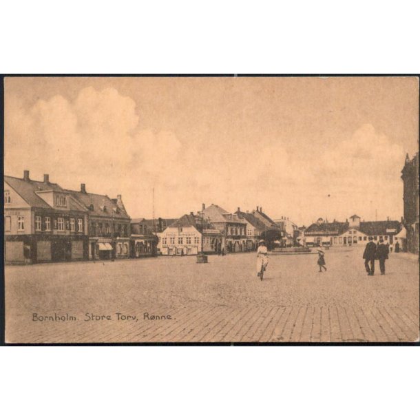 Bornholm - Store Torv - Rnne - Svend Kollings Bogh. 109