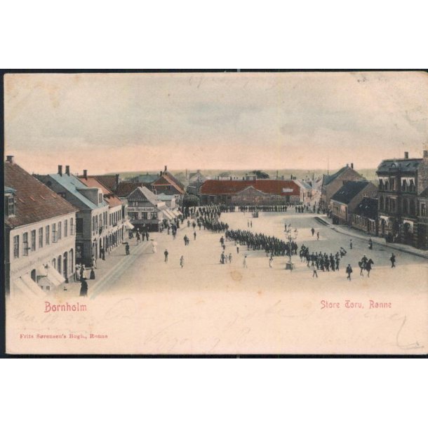 Store Torv - Rnne - Frits Srensens Bogh. u/n