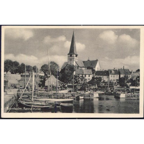 Bornholm - R&oslash;nne Kirke - Karl H. Olsens Bogh. 601