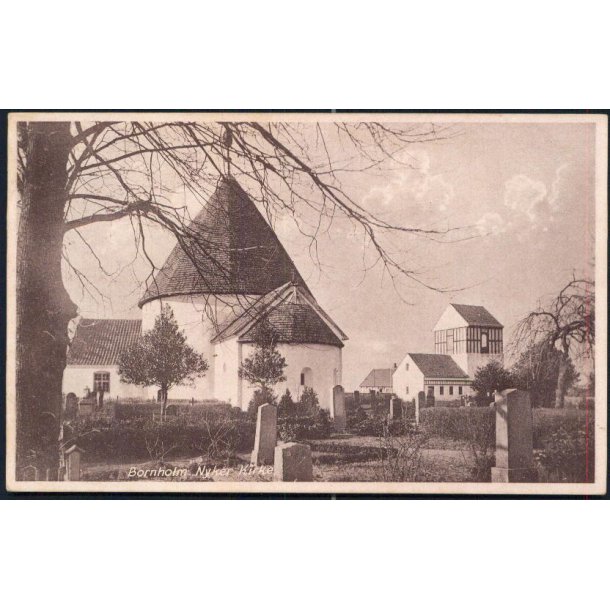 Bornholm - Nyker Kirke - Frits S&oslash;rensens Bogh. 746