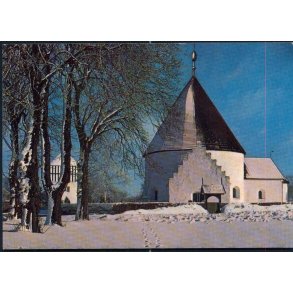 Bornholm - Vinterstemning Nykirke - Rudolf Olsen 1608