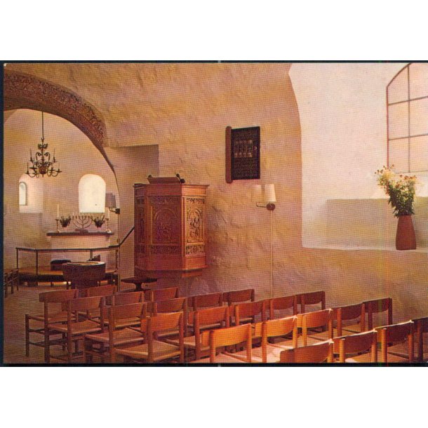 Bornholm - Interir - Rundkirke - Ny Kirke - Rudolf Olsen 1656