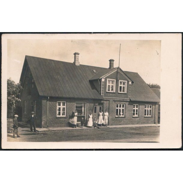 Bornholm - N. Smeds Traskohandel - Fotokort u/n - (Fra Gammelt Bornholmer Album)