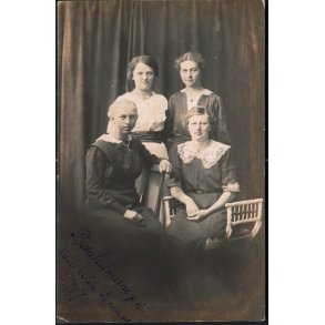 Bornholmerne p Vallekilde Sommeren 1917 - Fotokort u/n