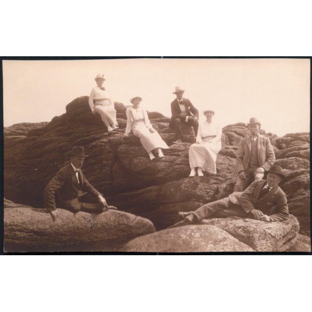 Bornholm - Udflugt ? Fotokort u/n - (Fra Gammelt Bornholmer Album)