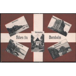 Hilsen fra Bornholm - Frits Srensens Bogh. 8933