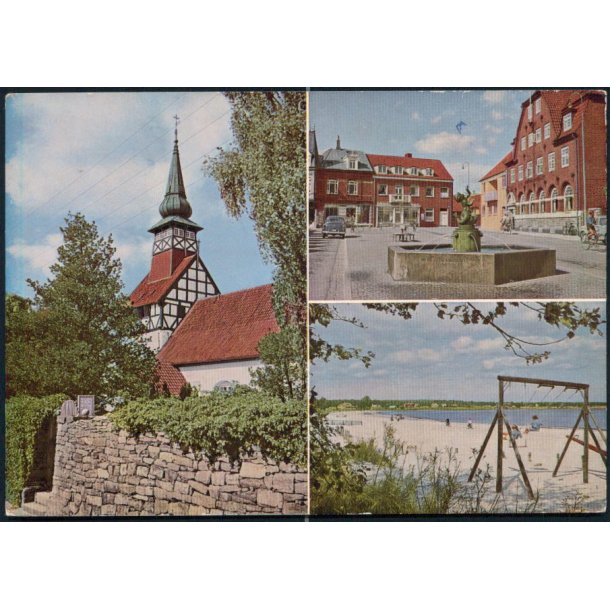 Nex - Kirken - Torvet og Balka badestarns - Colbergs Bogh. 8825
