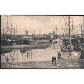 Bornholm - Parti fra Rnne Havn - Fritz Srensens Bogh. 19