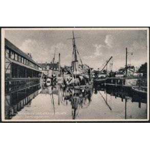 Minefart&oslash;jerne Laaland og Lougen s&aelig;nket i S&oslash;minegraven - T&Appel Bogh.253