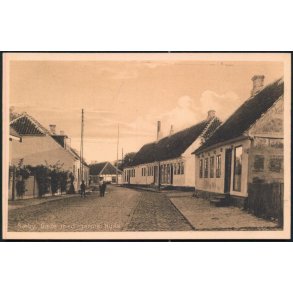 Sæby - Gade med gamle Huse - Adolf Andersen 40659