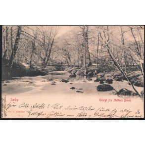 Sæby - Udsigt fra Moltkes Bænk - Chr. L. Andersen u/n