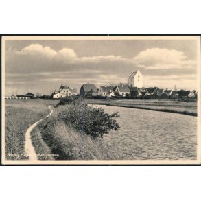 Sæby - Aaparti ved Kirken - H. Larsen 62999